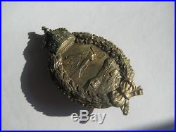 German WW I air force prussia pilot medal genuine antique badge rare award 1914