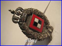 German WW I prussia air force Poellath observer medal old original badge pilots