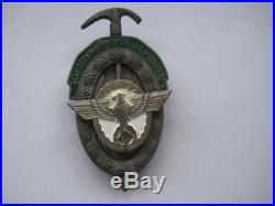 German mounty badge WW II medal Alpinist Gendarmerie rare medal original