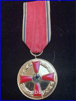 Germany, Post Wwii 1945, Order For Merit, Medal. Gilt, Enamel