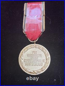 Germany, Post Wwii 1945, Order For Merit, Medal. Gilt, Enamel