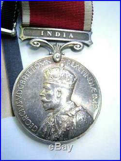 Great War WW1 & India GSM Waziristan & WW2 medal group Sgt W Turner RA RGA IAOC