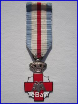 Greece Greek Royal Hellenic Red Cross Ww2 Medal By Kelaidis Original Ribbon Case