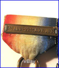 Group Of Four WW1 Medals to 9088 Dvr E Emery RFA