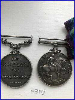 Group of 5 Medals QSA + 3 Clasps, KSA 2 Clasps, LSGC & WW1 Pair Loyal North Lanc