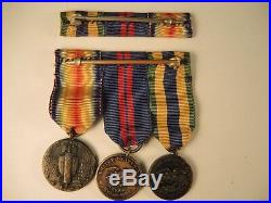 Group to LCDR LaMountain Navy Mexico #3267 Haitian 1915 #53 WW I victory medal