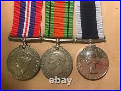 HMS Heron RN long service & WW2 medals Royal Navy CREA (A) Hugh Patrick Kenny