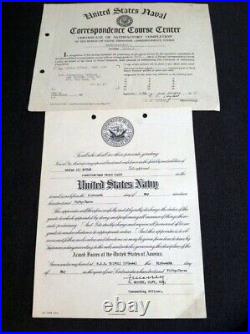 ID'd USN Navy Medal Group WW2 Korea Bar George Butler USS Corregidor & Tripoli