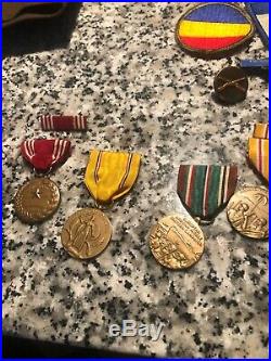 Ied WW2 9th Division 7th Army Grouping Ike Jacket Hats Medals Etc Estate Find