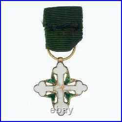 Italy Medal IN Reduction Of L' Order Of Saint Maurice And Saint Lazare IN Gold