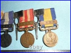Japanese WW2 medal bar. War medals Nomohan medal ect