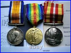 Jutland WW1 British Victory Medical service medal Surgeon Dr Lt Bissett of Islay