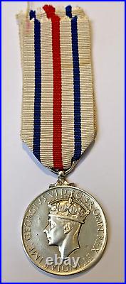 King's Medal for Service in the Cause of Freedom WW2 Award To Foreign Subjects