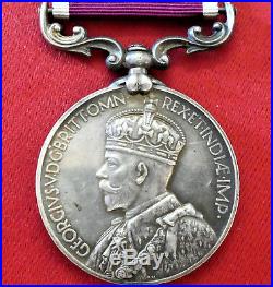 LONG SERVICE & GOOD CONDUCT MEDAL POST WW1 INDIA ARMY 11th SIKH REGIMENT