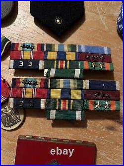 Lot Of WW2 Ribbon Bars And Medals And More! (READ DISC)