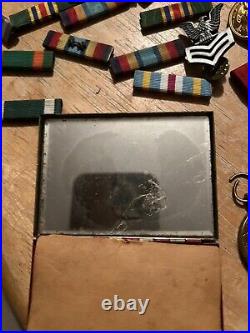 Lot Of WW2 Ribbon Bars And Medals And More! (READ DISC)