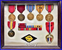Lot Of WWII 1941-1945 Victory Medals -Asian Pacific Campaign National Defense