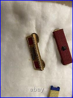 Lot Of Ww2 Ribbon Bars And Medals