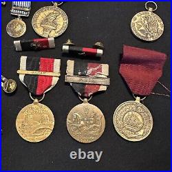 Lot of Original US Medals ribbons WWII Korean War Asia Occupation Vietnam Navy