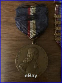 Lot of Ww1 And Mexican Border Service Medals to A named individual