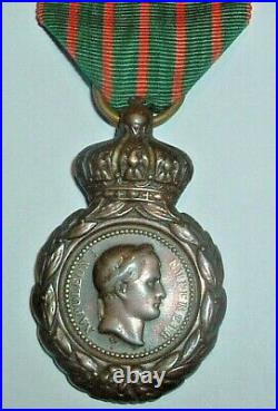 MEDALS-ORIGINAL FRENCH/FRANCE NAPOLIONIC St HELENA MEDAL