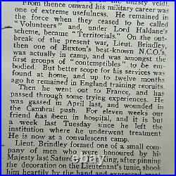 MILITARY CROSS SET OF MINIATURE WAR MEDALS BOER WAR WW1 2nd Lt FRANK BRINDLEY