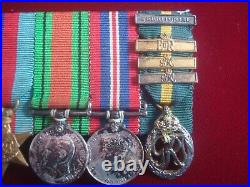 MINIATURE MILITARY MEDALS WW2 ORDER St JOHN 1939/45 STAR DEF WAR TA DEC 3 BARS