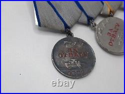 Medal For Courage For Military Merit Our Cause Is Right We Won Soviet USSR Rare