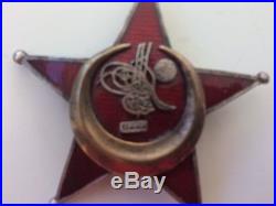 Medal Insignia Turkish Ww1 Halbmond Cross (gallipoli Star)