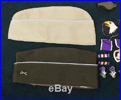 Medal Lot 101st Airborne Div. DI Patch Cap Badg WWII Inf WW 2 Uniform Pin ABN