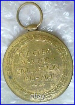 Medal- WW1 The Great War For Civilisation 1914-1919 to 42155 GPL H Minors M G C