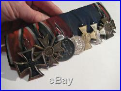 Medal bar German WW II iron cross second class Wehrmacht 1939 7´awards original
