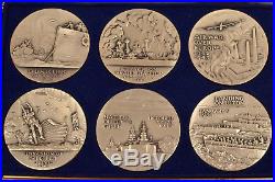 Medallic Art Co. World War II. 999 Silver Set