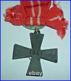 Medals-original Finland/finnish 1941 Order Of The Cross Of Liberty