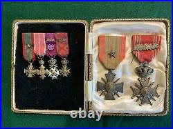 Medals pins ribbons original world war two