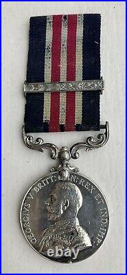 Military Medal with Bar WW1 Plus Research Report