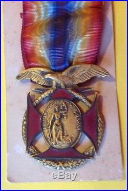 Military Order of the World War Medal-World War I Medal with Bar
