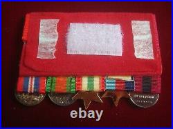 Miniature Military Medals Ww2 DCM -1939/45- Italy Stars Def War