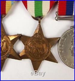 Monte Cassino WW2 Military Medal Set Of Five Royal Signals
