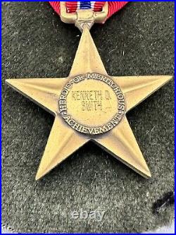 NAMED US Military Bronze Star Medal and Ribbon