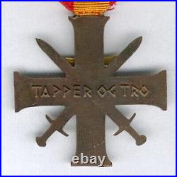 NORWAY. Bravery and Loyalty Cross, political issue, 1944