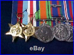 Named Orig WW2 & Korean War Medal Group SM 12212 CH Byrnes