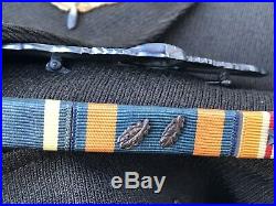 Named Ww2 Air Medal Jacket Army Air Corps Major Wings Pilot Wwii Flying Cross