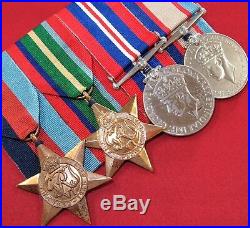 Named Ww2 War Medals Australian Army Provost Nx101342 Athol Wicks Original Anzac