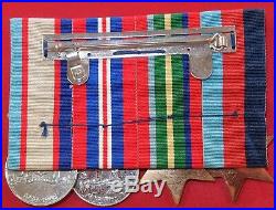 Named Ww2 War Medals Australian Army Provost Nx101342 Athol Wicks Original Anzac