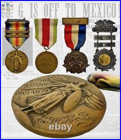 Named Wwi Army Victory Medal Group Sgt. Major Emmons W. Leroy Engraved +research