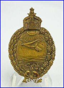 Named imperial prinzen naval land pilot medal badge WW1 German WWII estate mini