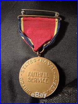 Navy group to Commander Waldo Stone WW I victory Haitian 1915 #758 WW II medals