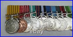 Nepal Kingdom Of Order Medal With 13 Medal Decorations