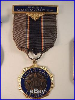 New Jersey Civil War medal 5276 to Freeman, dog tag locket WW I Am. Legion medal
